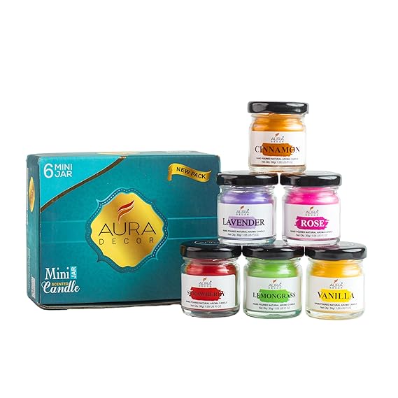 6 Jar Candle