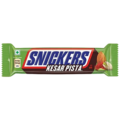 Snickers Chocolate Kesar Pista