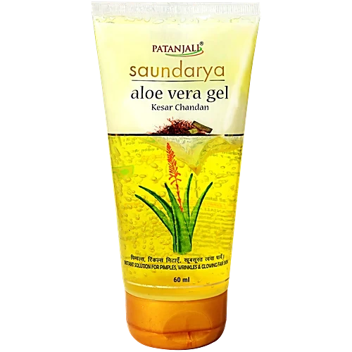 Patanjali Aloevera Gel Saundarya  Kesar Chandan