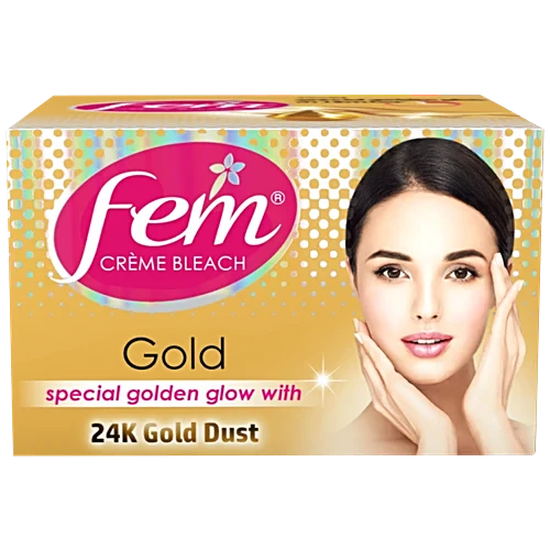 Fem Face Cream Bleach Special Golden Glow
