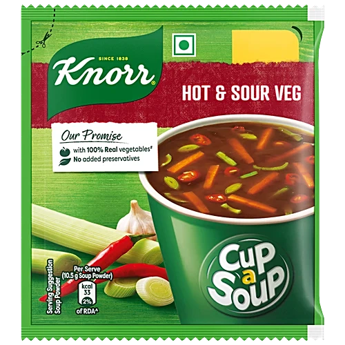 Knor Soup Hot And Sour Veg 