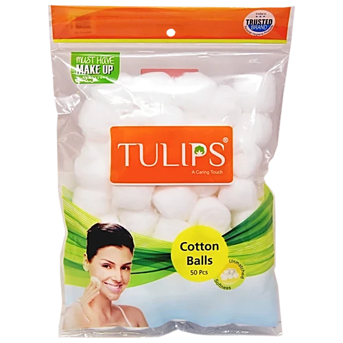 Tulips Colour Cotton Balls