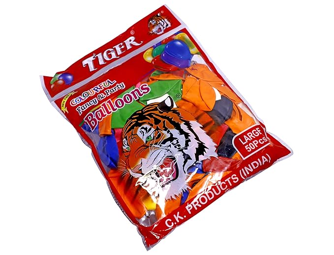 Mix Colourful Fancy And Party Balloon Large 50 Pcs