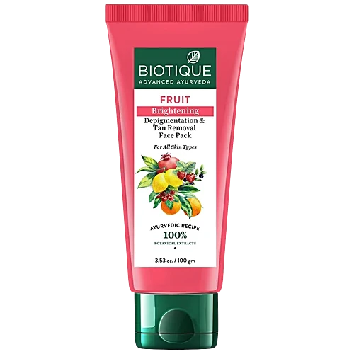 Biotique Face Pack Fruit Tan Removal 