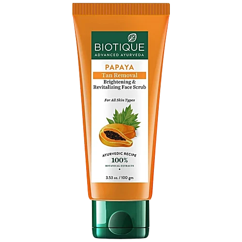 Biotique Face Scrub Papaya Tan Removal 