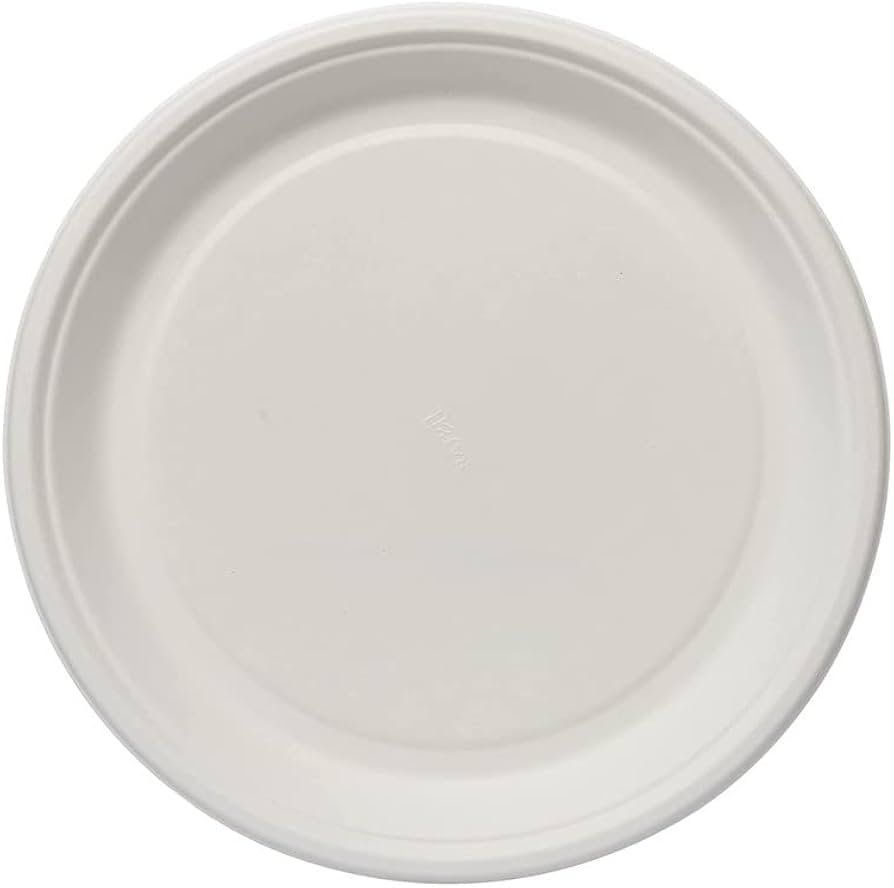 Disposable Plate Round Biodegradable 12 Inch
