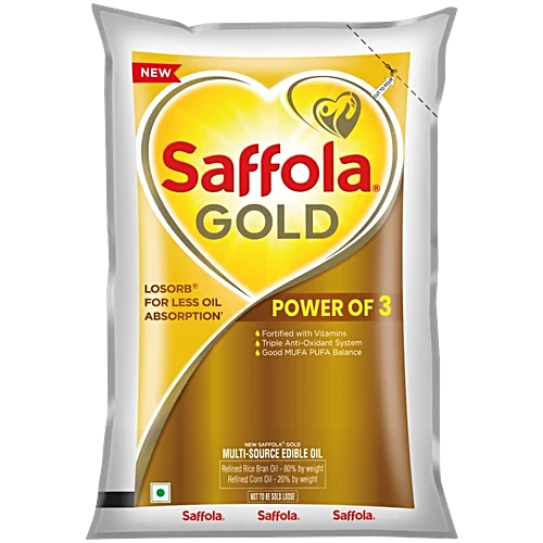 Saffola Gold Rice Bran Refined Oil	