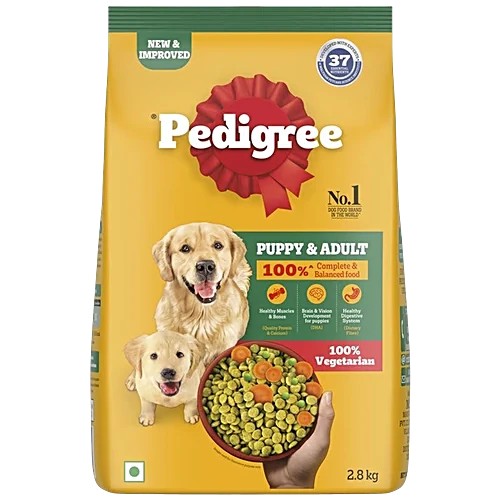 Pedigree Dog Food 100% Vegetarian Puppy & Adult 