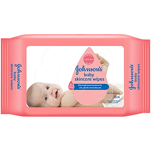 Johnsons Baby Wipes Skincare 