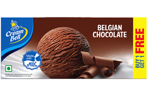 Cream Bell Ice Cream Belgian Chocolate