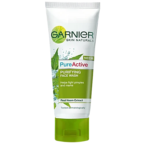 Garnier Face Wash Neem Purifying Pure Active 