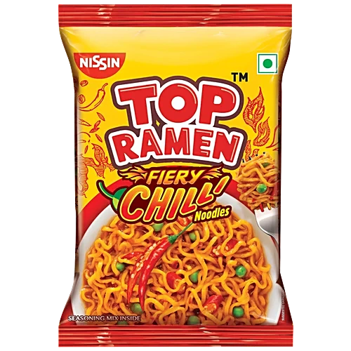Top Ramen Noodles Fiery Chilli