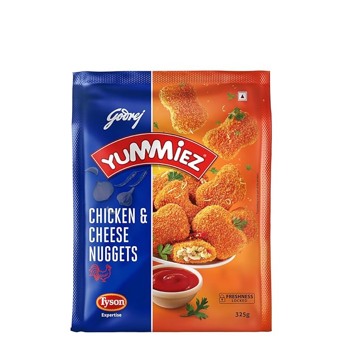 Godrej Yummiez Frozen Non Veg Snacks Chicken Cheese