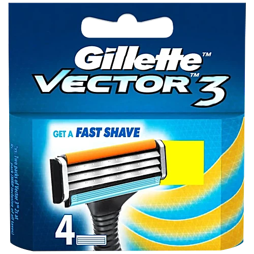 Gillette Shaving Blades Vector 3