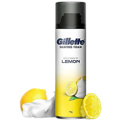 Gillette Shaving Foam With Lemon
