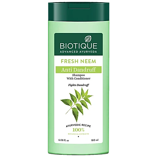 Biotique Shampoo Fresh Neem Anti Dandruff 