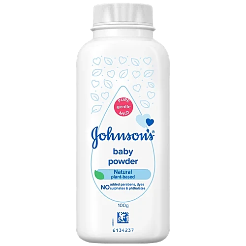 Johnsons Baby Powder Natural Plant Based