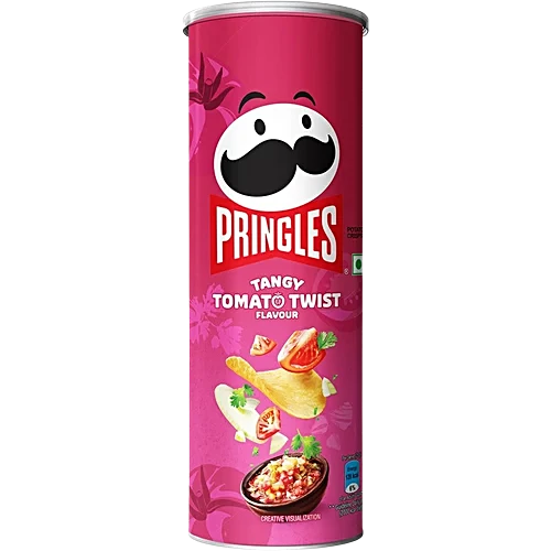 Pringles Tangy Tomato Twist Flavour