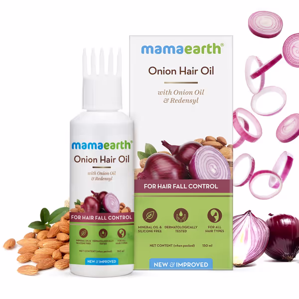 Mamaearth Hair Oil Onion 