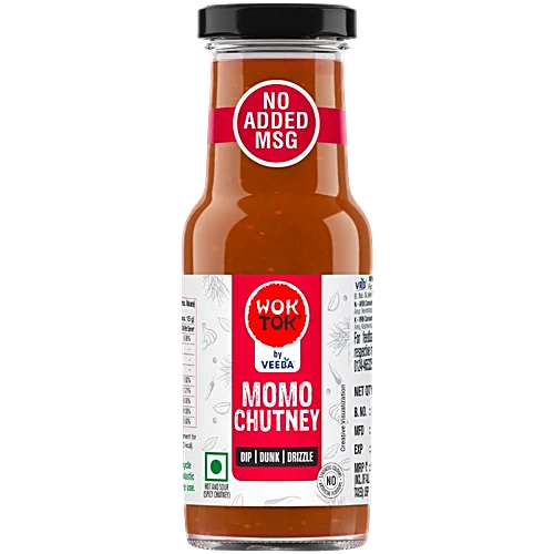 Wok Tok By Veeba Momo Chutney
