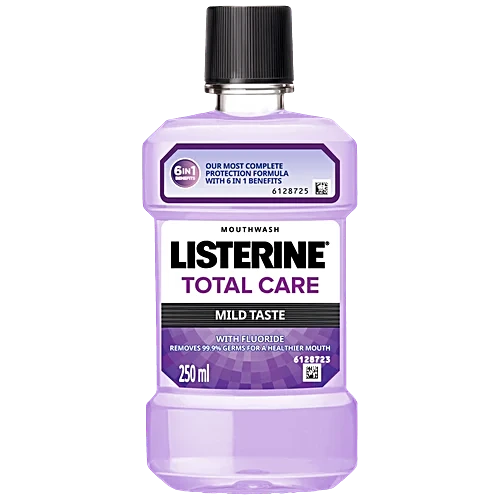 Listrine  Mouth Wash Total Care Mild Teste