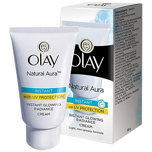 Olay Face Cream Natural Aura Instant UV Protection 