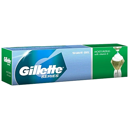 Gillette Shaving Gel Moisturizing Vitamin E