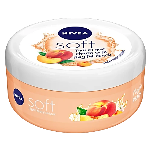 Nivea Moisturiser Soft Light Playful Peach