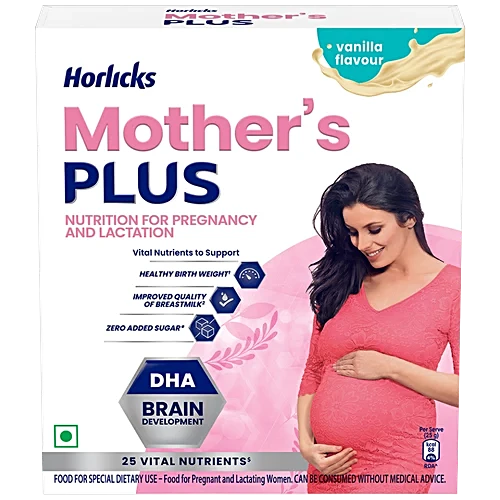 Horlicks Health Powder Mothers Plus Vanilla Flavour