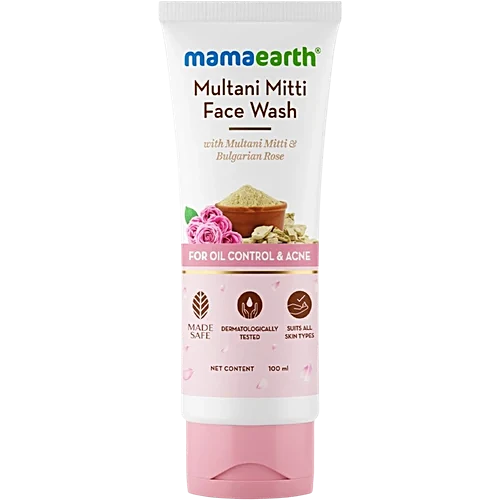 Mamaearth Face Wash Multani MItti 