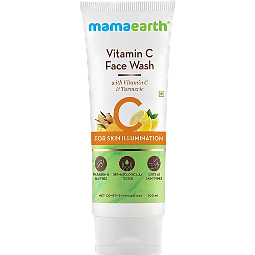 Mamaearth Face Wash Vitamin C 