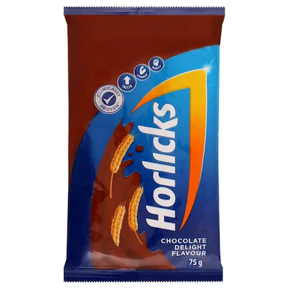Horlicks Health Powder Chocolate Delight Flavour Sachet