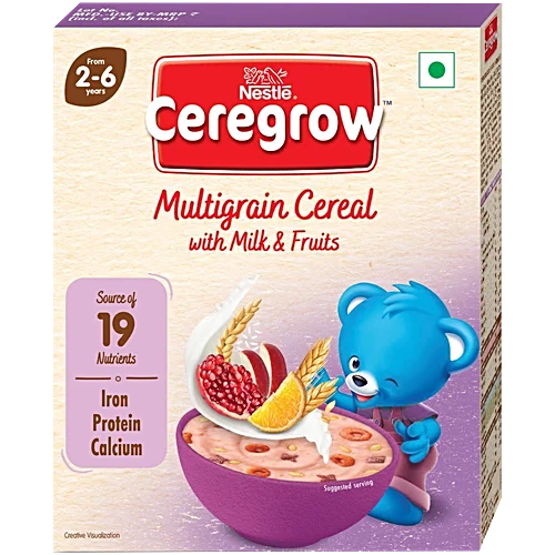 Nestle Baby Food Ceregrow Multigrain Cereal From 2 to 6 Years