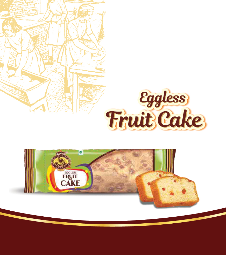 Kidys Cake Eggless Fruit