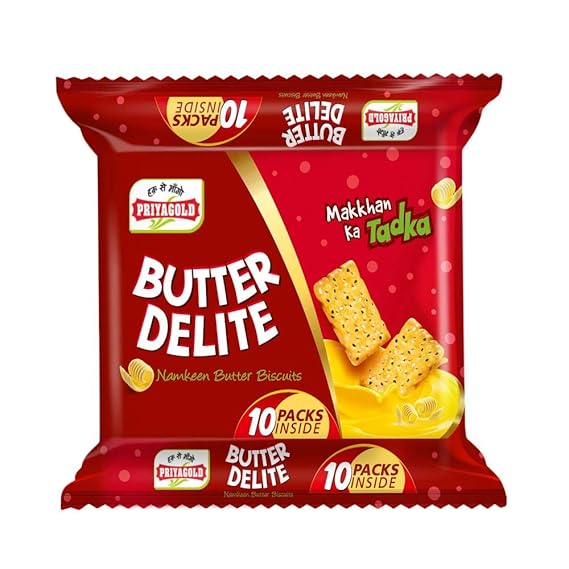 Priyagold Biscuits Butter Delite With Makkhan Ka Tadka