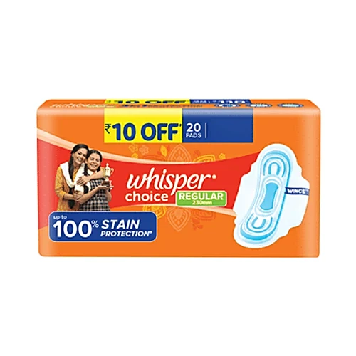 Whisper Sanitary Pads Regular