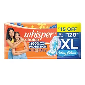 Whisper Sanitary Pads XL