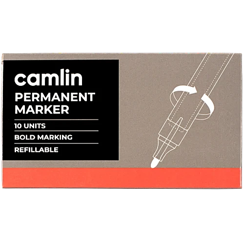 Camlin Marker Permanent Red