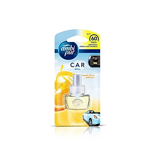 Ambi Pur Car Freshener Refill Sweet Citrus And Zest