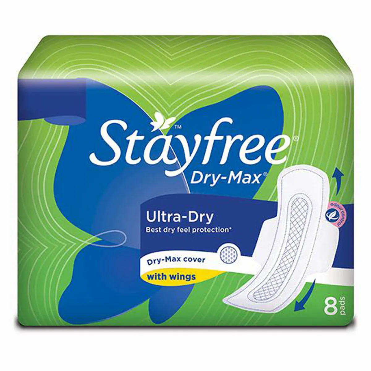 Stayfree Sanitary Pads Dry Max Ultra Dry With Wings