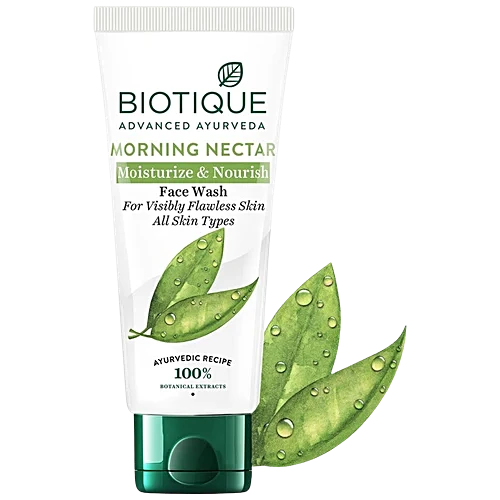 Biotique Face Wash Morning Nectar Moisturizing And Nourish