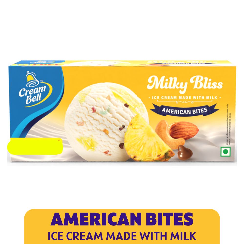 Cream Bell Ice Cream Milky Bliss American Bites