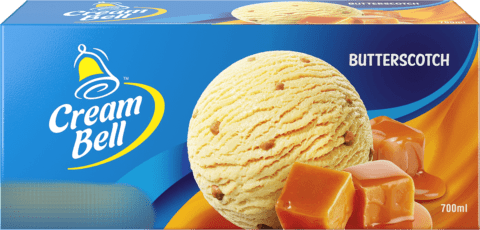 Cream Bell Ice Cream Butterscotch 