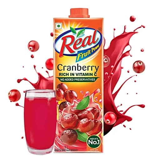 Real Juice Cranberry 1 Ltr