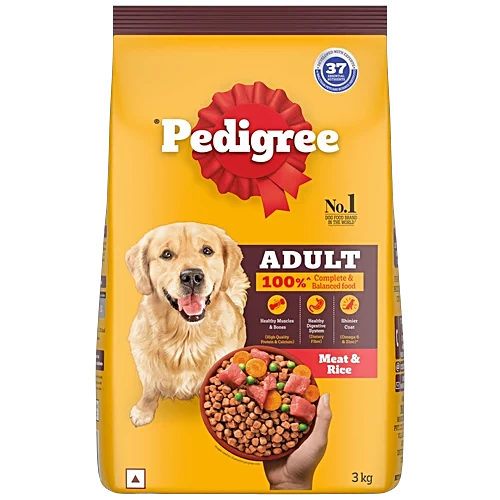 Pedigree Adult Meat And Rice Dog Food