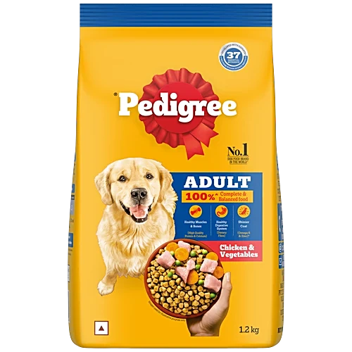 Pedigree Adult Chicken And Vegetables Dog Food