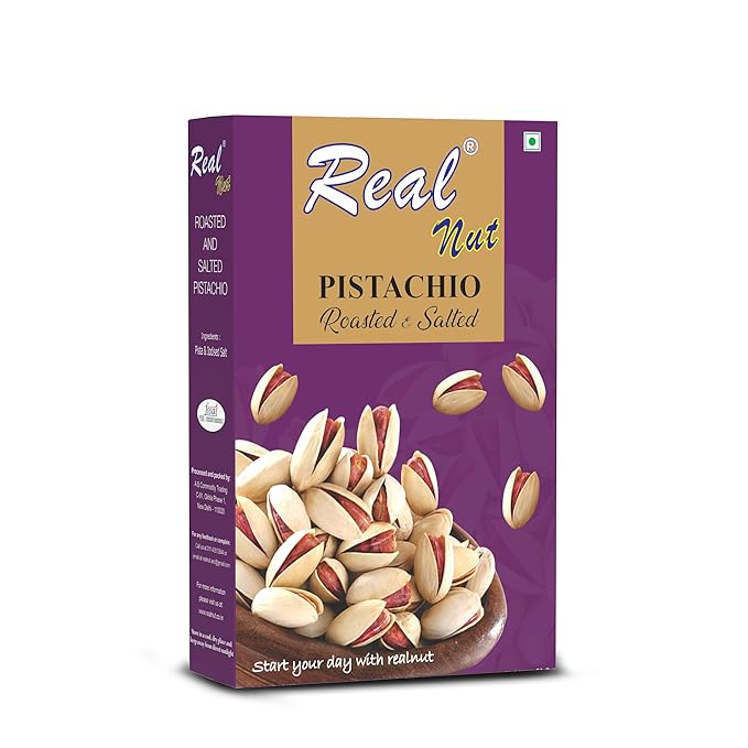 Real Pistachios Nut Roasted N Salted
