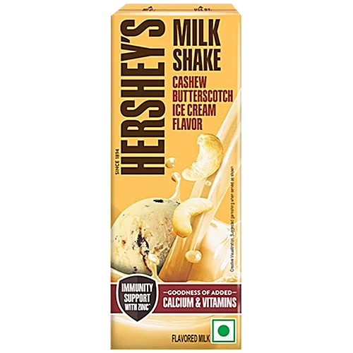 Hersheys Milk Shake Cashew Butterscotch Ice cream