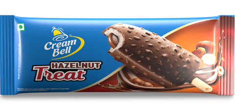 Cream Bell Ice Cream Hazelnut Treat 