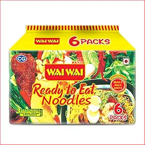 Wai Wai Chicken Noodles 6 Packs